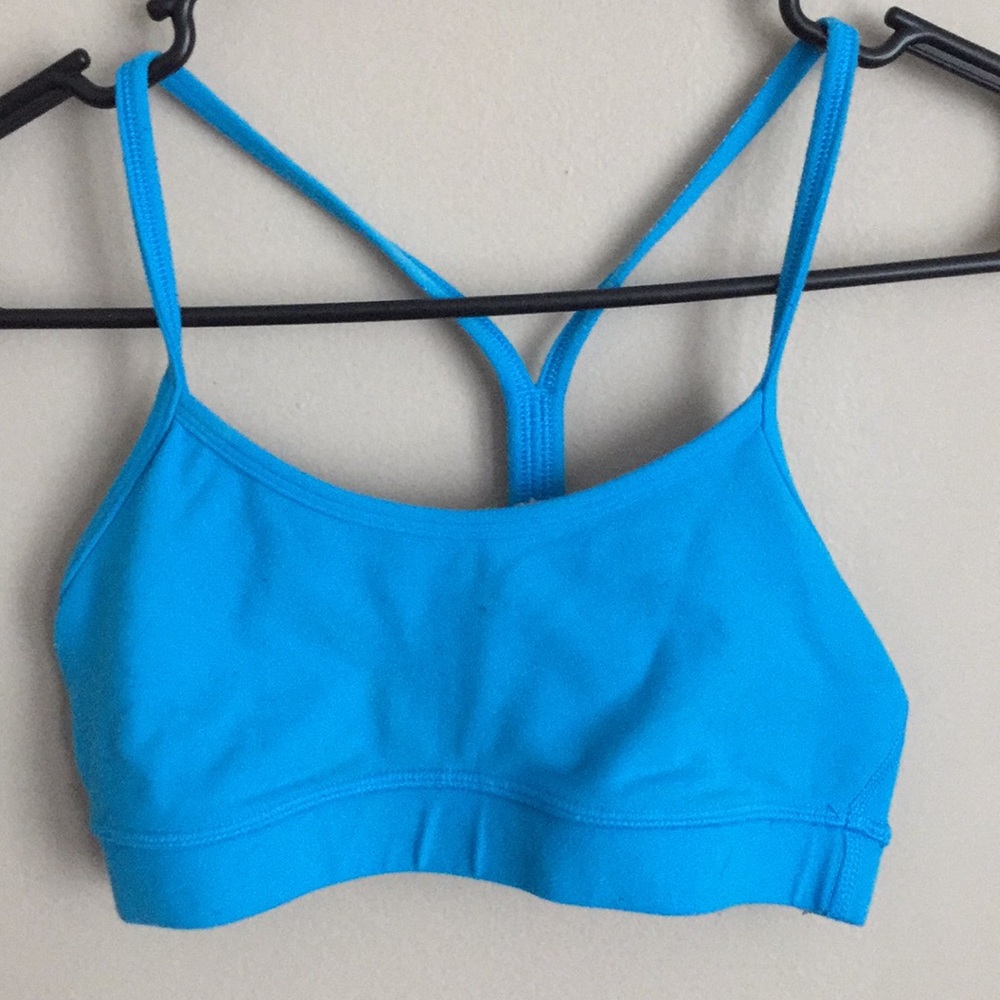 Lululemon Bright Blue Y Sports Bra